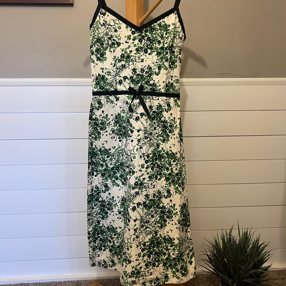 Anthropologie Odille Ditsy Floral Midi Pencil skirt dress